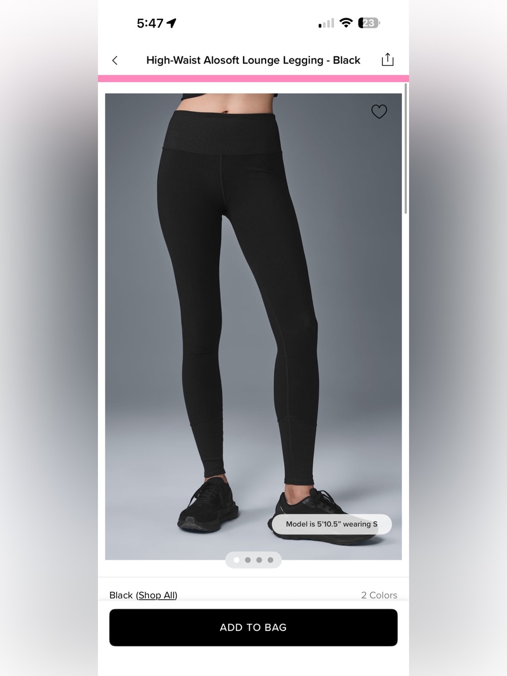 Alo high waist alosoft leggings